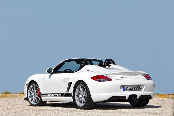 Boxster Spyder Rear 3 Quarter